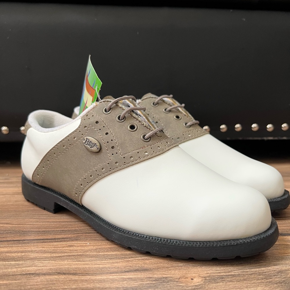 Classic Two-Tone Women’s Golf Shoes by Back Bay